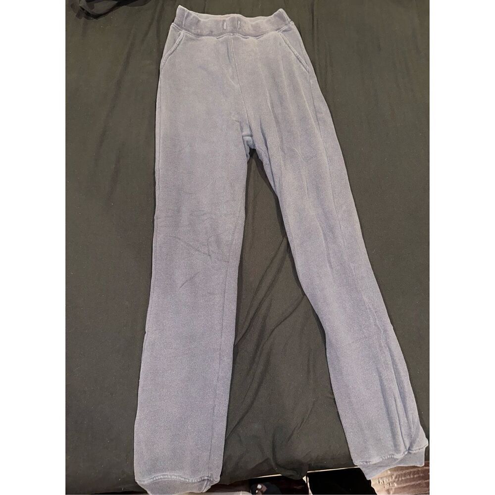 American apparel size S blue sweatpants